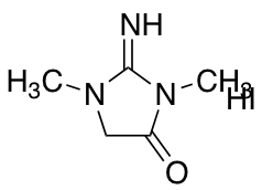 2-Imino-1,3-dimethylimidazolidin-4-one Hydroiodide