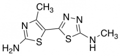 5-(2-Imino-4-methyl-2,5-dihydro-1,3-thiazol-5-ylidene)-N-methyl-4,5-dihydro-1,3,4-thiadiaz