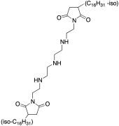 1,1'- [Iminobis(2,1-ethanediylimino-2,1-ethanediyl)]bis[3-(isohexadecenyl)-2,5-pyrrolidine