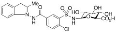 rac Indapamide-N-sulfonamido-&beta;-D-glucuronide(Mixture of Diastereomers)