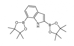 1H-Indole-2,7-diboronic acid, pinacol ester