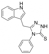 5-(1H-Indol-3-ylmethyl)-4-phenyl-2,4-dihydro-3H-1,2,4-triazole-3-thione