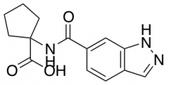 1-(1H-Indazole-6-amido)cyclopentane-1-carboxylic Acid