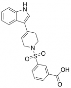 3-{[4-(1H-indol-3-yl)-1,2,3,6-tetrahydropyridin-1-yl]sulfonyl}benzoic acid