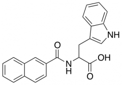 3-(1H-indol-3-yl)-2-(naphthalen-2-ylformamido)propanoic acid