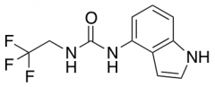 1-(1H-indol-4-yl)-3-(2,2,2-trifluoroethyl)urea