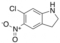6-Chloro-5-nitro-2,3-dihydro-1H-indole
