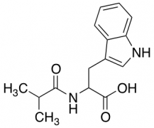 3-(1H-Indol-3-yl)-2-(2-methylpropanamido)propanoic Acid