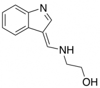 2-[(1H-Indol-3-ylmethylene-amino]ethanol