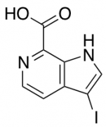 3-Iodo-6-azaindole-7-carboxylic Acid