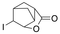 2-iodo-4-oxatricyclo[4.2.1.0,3,7]nonan-5-one