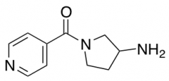 1-(pyridine-4-carbonyl)pyrrolidin-3-amine