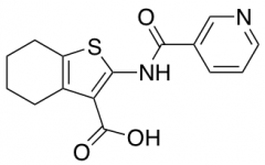 2-(Pyridine-3-amido)-4,5,6,7-tetrahydro-1-benzothiophene-3-carboxylic Acid