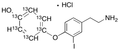 3-Iodothyronamine (4-Hydroxyphenyl-13C6) Hydrochloride