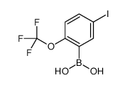 5-Iodo-2-trifluoromethoxyphenylboronic acid