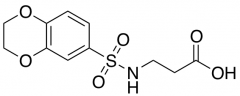 N-(2,3-Dihydro-1,4-benzodioxin-6-ylsulfonyl)-beta-alanine