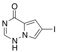 6-Iodopyrrolo[2,1-f][1,2,4]triazin-4(1H)-one