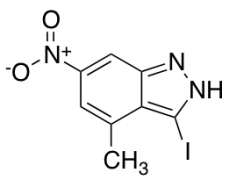 3-Iodo-6-nitro-4-methyl (1H)Indazole