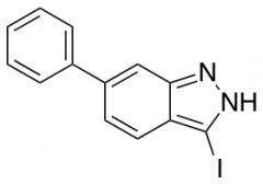 3-Iodo-6-phenyl-(1H)indazole