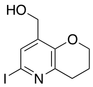 (6-Iodo-3,4-dihydro-2H-pyrano[3,2-b]pyridin-8-yl)methanol