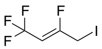 4-Iodo-1,1,1,3-tetrafluoro-2-butene