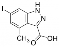 6-Iodo-4-methyl-3-indazole carboxylic Acid