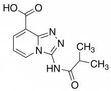 3-(Isobutyramido)-[1,2,4]triazolo[4,3-a]pyridine-8-carboxylic acid