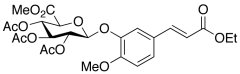 Isoferulic Acid 3-O-(2,3,4-tri-O-Acetyl-&beta;-D-glucuronide) Ethyl Methyl Diester