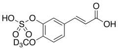 Isoferulic Acid-d3 3-O-Sulfate Disodium Salt