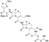 (6R,7R)-1-((Isopropoxycarbonyl)oxy)ethyl 7-((6R,7R)-7-((Z)-2-(2-aminothiazol-4-yl)-2-(meth