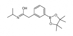 3-(N-Isopropylaminocarbonyl)methylphenylboronic acid, pinacol este
