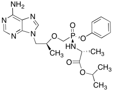 (R)-Isopropyl 2-(((S)-((((S)-1-(6-amino-9H-purin-9yl)propan-2-yl)oxy)methyl)(phenoxy)phosp