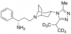 (1S)-3-[3-((3-Isopropyl-d6)-5-methyl-4H-1,2,4-triazol-4-yl)-exo-8-azabicyclo[3.2.1]oct-8-y