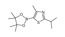 2-Isopropyl-4-methylthiazole-5-boronic acid, pinacol ester