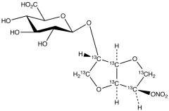 Isosorbide 5-Mononitrate-13C6 2-&beta;-D-Glucuronide