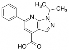 1-Isopropyl-6-phenyl-1H-pyrazolo[3,4-b]pyridine-4-carboxylic Acid