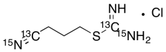 4-Isothioureidobutyronitrile-13C2, 15N3 Hydrochloride
