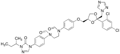 Itraconazole Desethylene-seco-piperazine Di-N-formyl Impurity