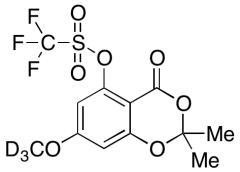 7-Methoxy-2,2-dimethyl-4-oxo-4H-benzo[d][1,3]dioxin-5-yl trifluoromethanesulfonate-d3