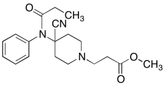 Methyl 3-(4-Cyano-4-(N-phenylpropionamido)piperidin-1-yl)propanoate