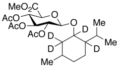 Menthol-d4 2,3,4-Tri-O-acetyl-&beta;-D-glucuronide Methyl Ester