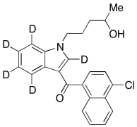 JWH 398 N-(4-Hydroxypentyl) Metabolite-d5