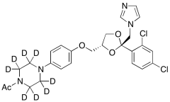 (2R,4R)-trans-Ketoconazole-d8