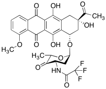 4'-Keto-N-(trifluoroacetyl)daunorubicin