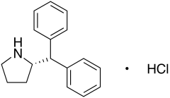 (2S)-2-(Diphenylmethyl)pyrrolidine Hydrochloride (1.0 mg/mL in Methanol)