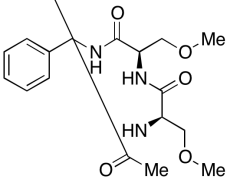 Lacosamide impurity H: N-Acetyl-O-methyl-D-seryl-O-methyl-N-(phenylmethyl)-D-serinamide