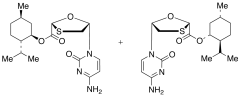 rac-cis-Lamivudine Acid (1R,2S,5R)-5-Methyl-2-isopropylcyclohexyl Ester (Mixture of 2 Dias