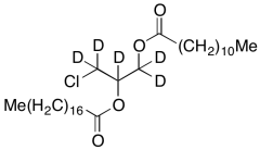 rac-1-Lauroyl-2-stearoyl-3-chloropropanediol-d5