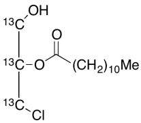 rac 2-Lauroyl-3-chloropropanediol-13C3