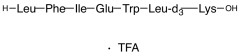 Leucyl-Phenylalanyl-Isoleucyl-Glutamyl-Tryptophyl-Leucyl-d3-Lysine Trifluoroacetate